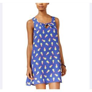 NEW BeBop Pineapples on a Sunny Day shift dress